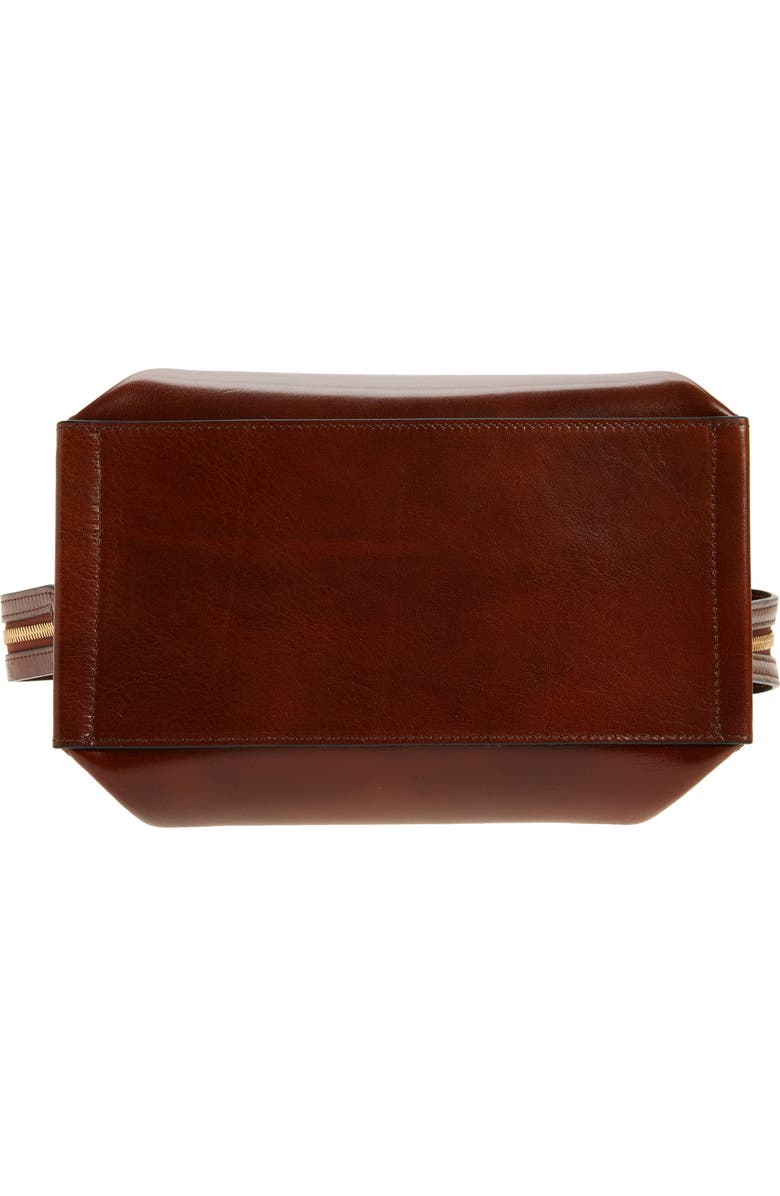 Wandler Ida Leather Top Handle Bag, Alternate, color, Palissander Glaze 1775