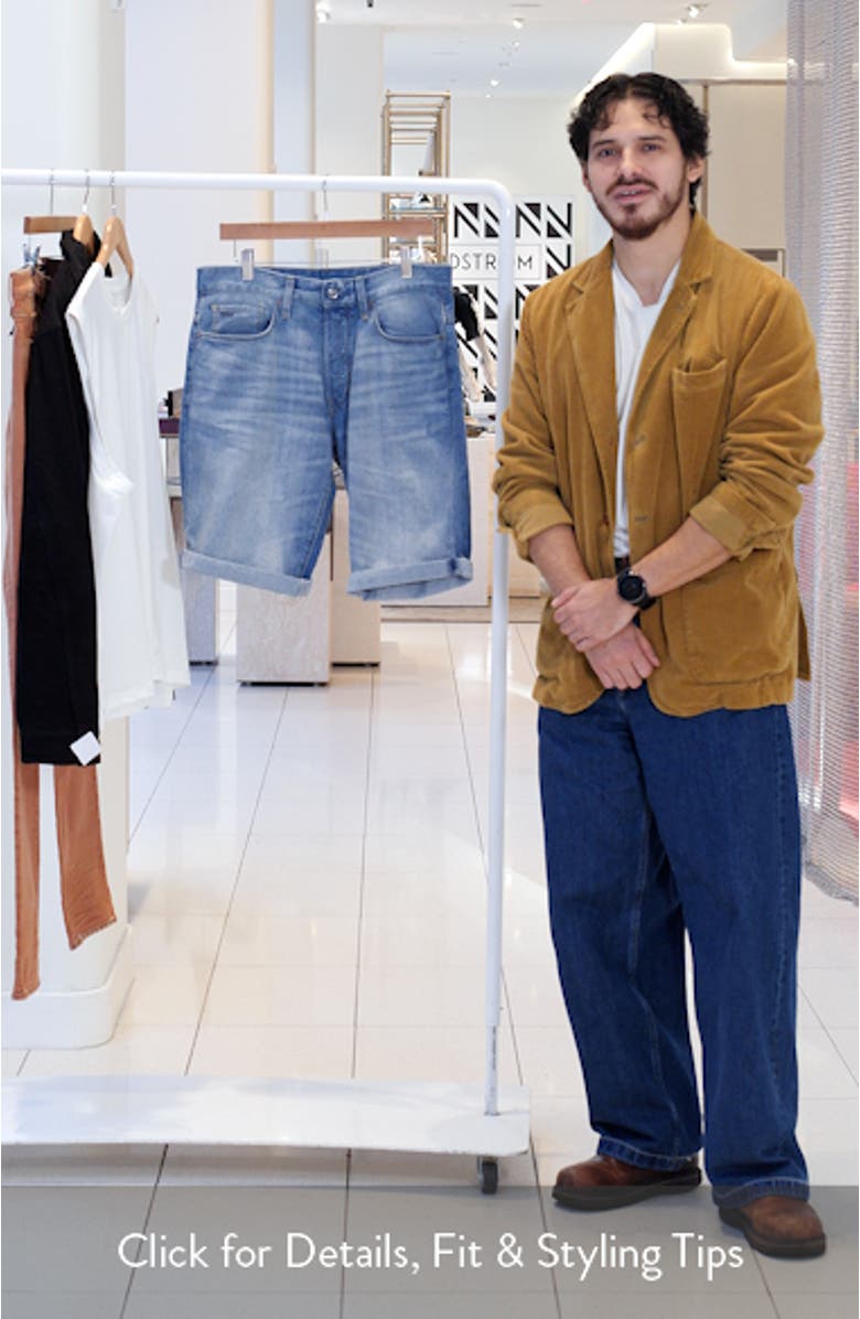 Slim Fit Denim Shorts, sales video thumbnail