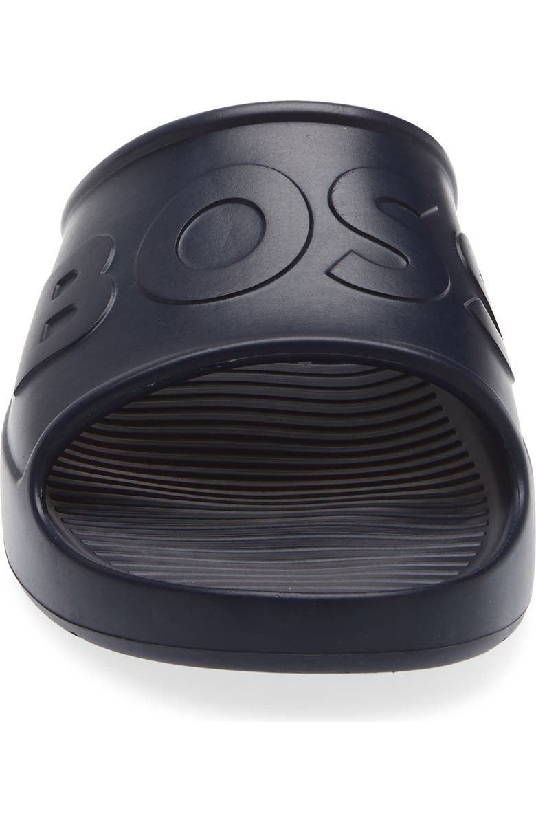 BOSS Darian Slide Sandal, Alternate, color, Dark Blue