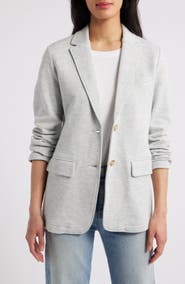 Faherty Inlet Cotton Blend Knit Blazer