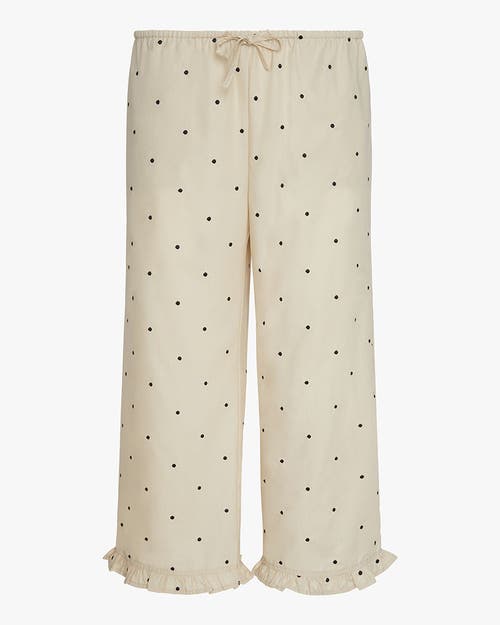 Weworewhat Ruffle Pull-on Pants In Neutral