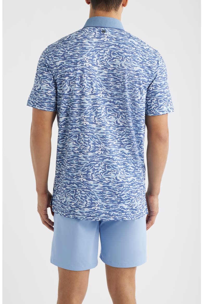 Stalking Wolf Camo Polo, Alternate, color, WOLF BLUE