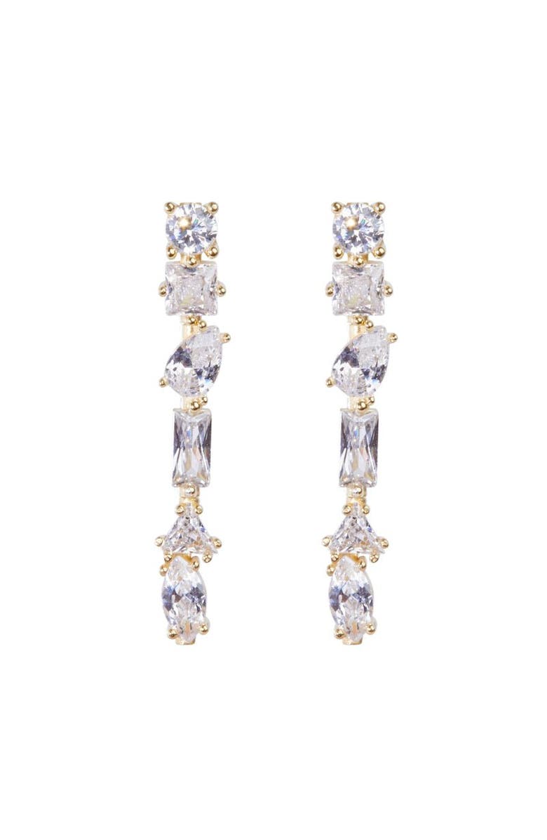 NICKHO REY JULIE M EARRINGS, Main, color, White/Gold