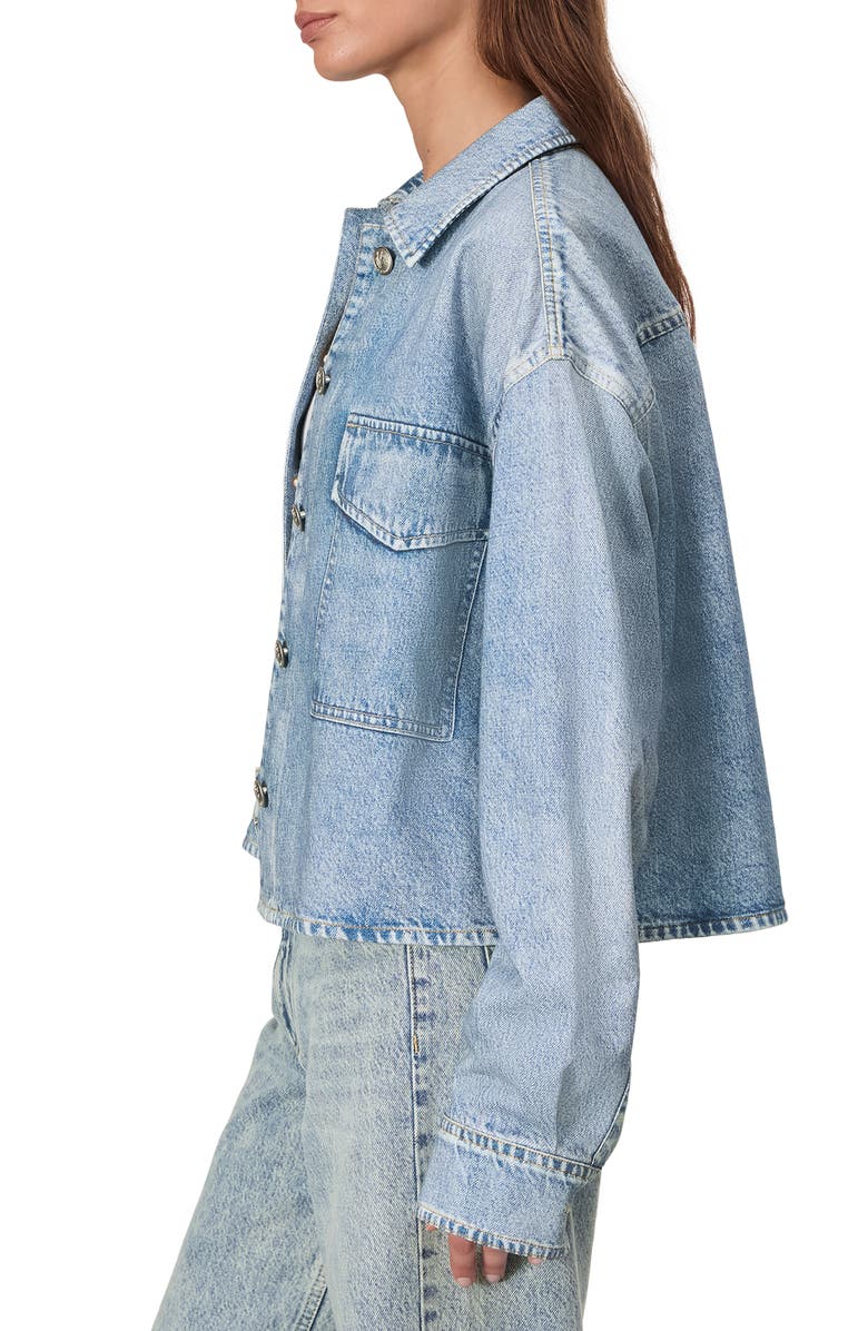 rag & bone Miramar Jaiden Denim Shirt Jacket, Alternate, color, 