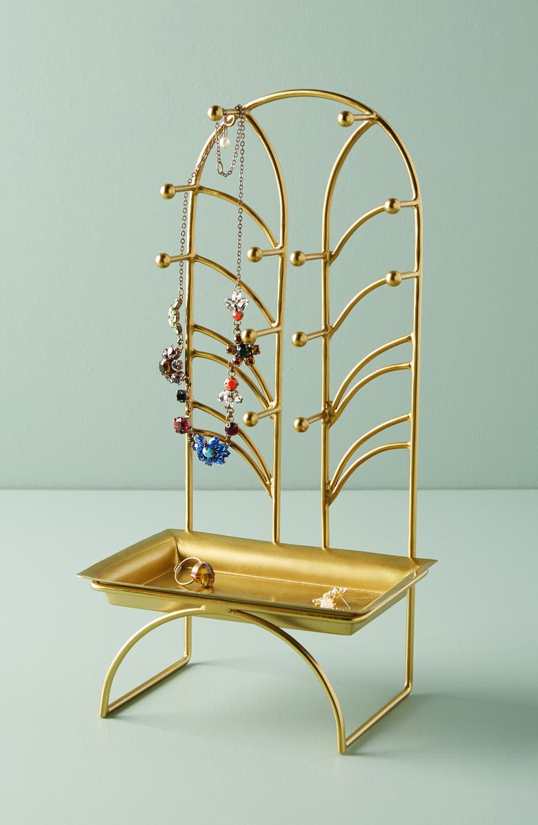Anthropologie Home Anthropologie Art Nouveau Jewelry Stand, Main, color, 