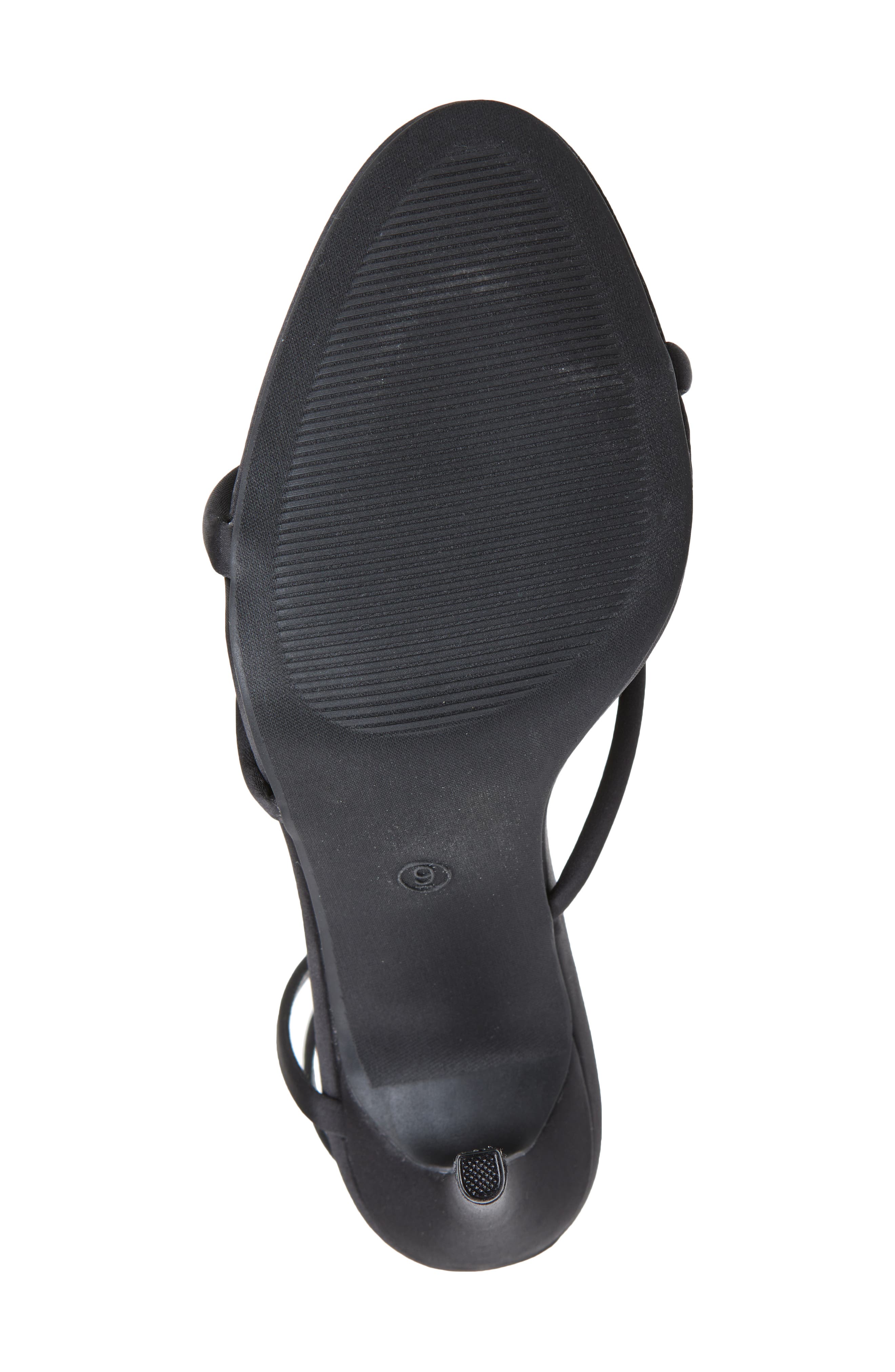 WILD DIVA LOUNGE Tampa Bow Ankle Wrap Sandal, Alternate, color, 