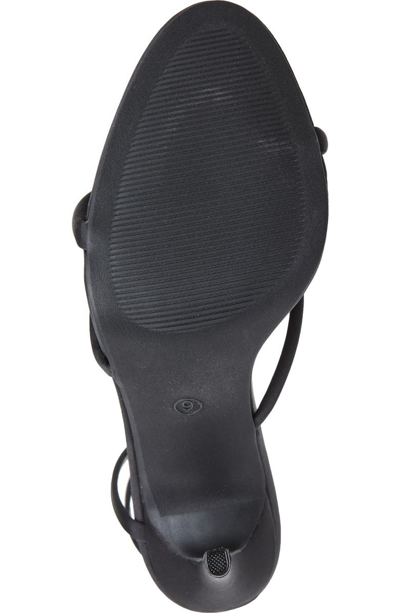 WILD DIVA LOUNGE Tampa Bow Ankle Wrap Sandal, Alternate, color,