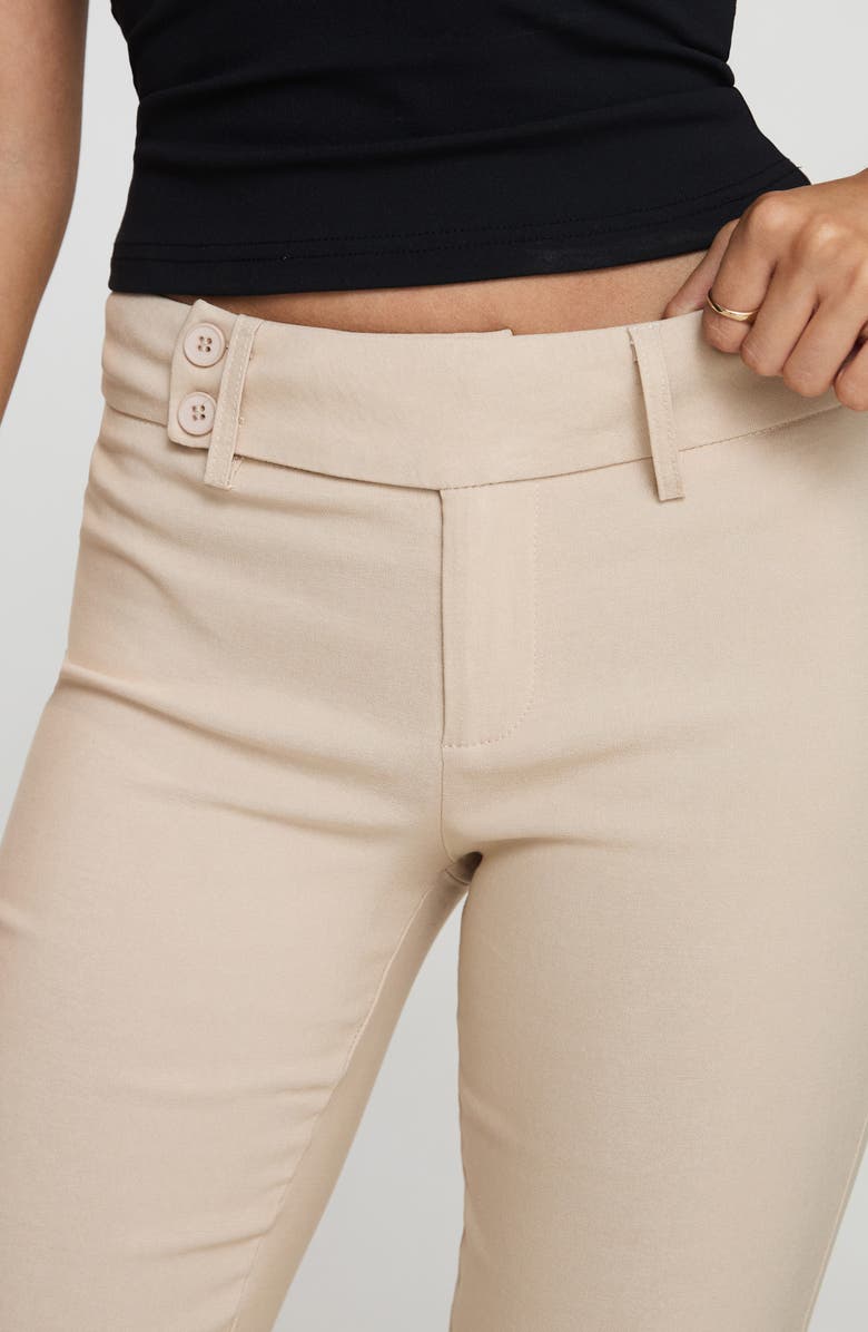 Princess Polly Kinkirk Flare Pants, Alternate, color, Taupe