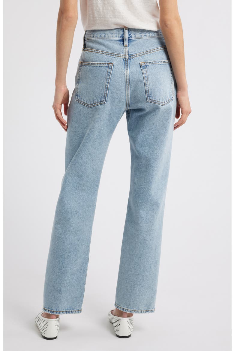 The Staple High Waist Straight Leg Jeans, Alternate, color, OUTLAW
