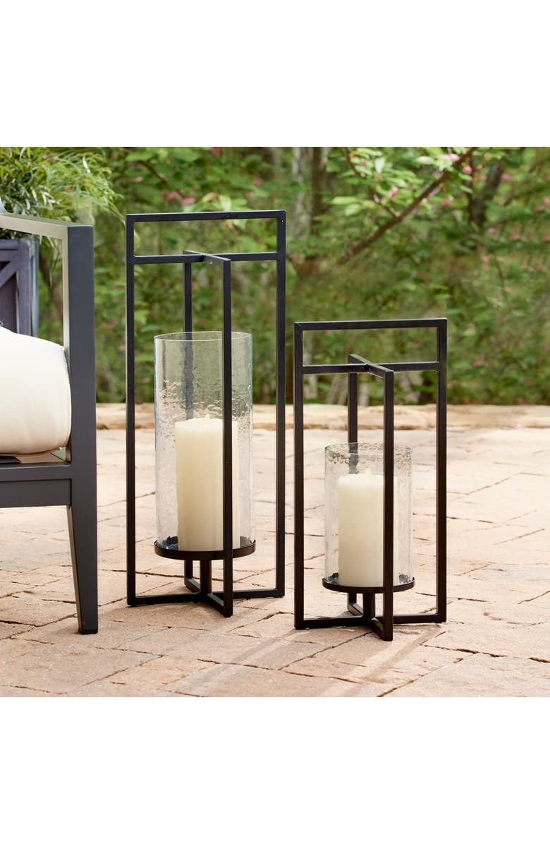 Napa Home & Garden Exton Lantern, Alternate, color, Black