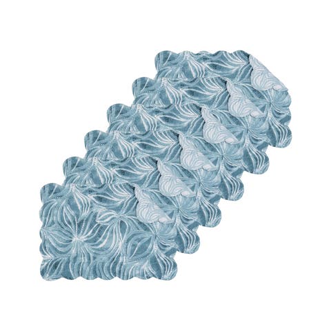 Azzurra Marine Coastal 100% Cotton Set of 6 Placemats 13" x 19"