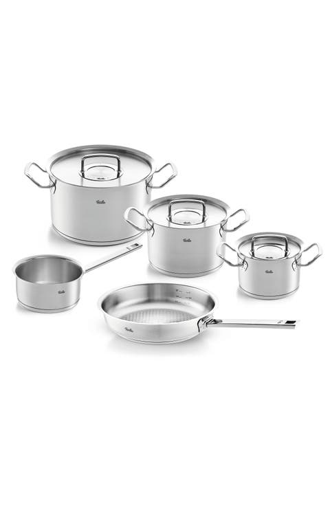 Original-Profi Collection Stainless Steel Set with Metal Lids