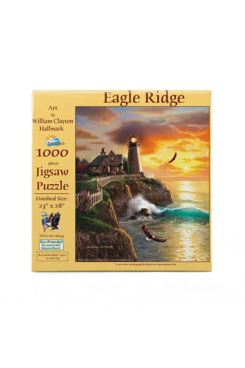 Eagle Ridge 1000 piece Jigsaw Puzzle for Adults, Alternate, color, Multicolor