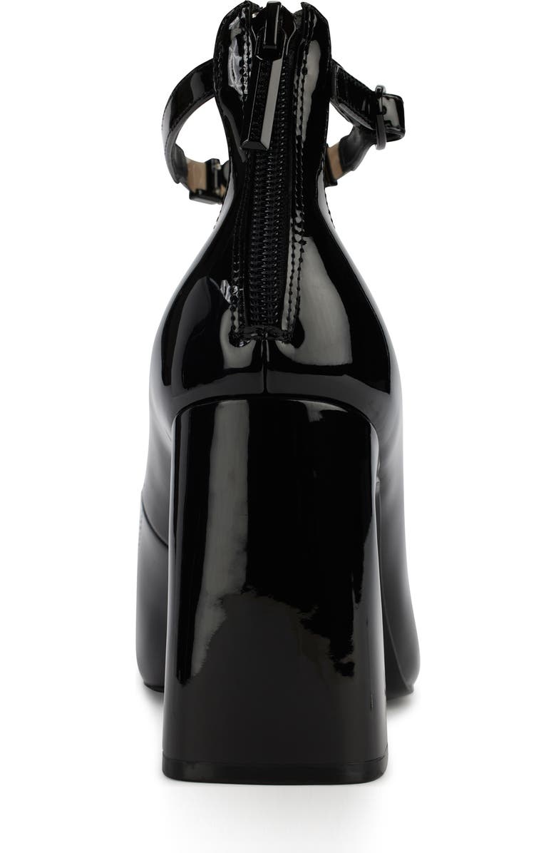 KARL LAGERFELD PARIS Pavla Ankle Strap Pump, Alternate, color, Black