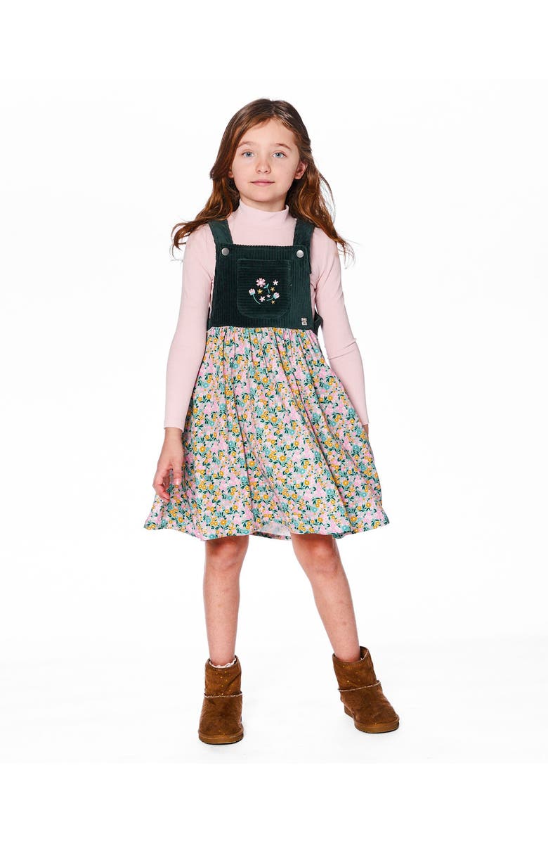 Deux par Deux Super Soft Ribbed Mock Neck Top, Alternate, color, Pink