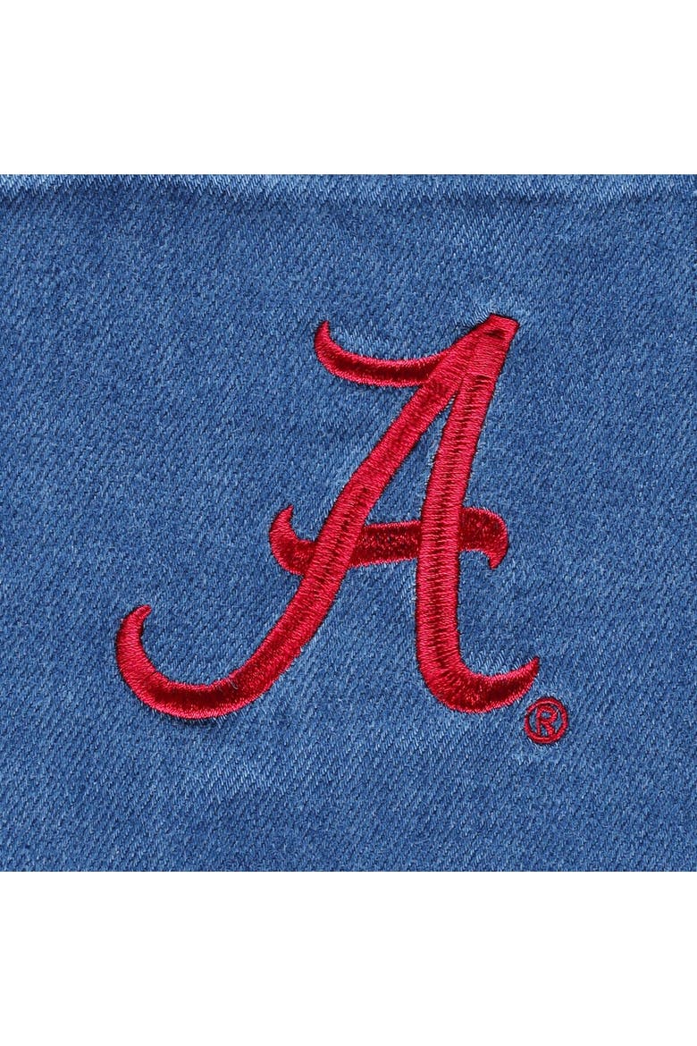 Women's Hype and Vice Denim Alabama Crimson Tide Multi-Hit Hometown Full-Snap Jacket, Alternate, color, Denim