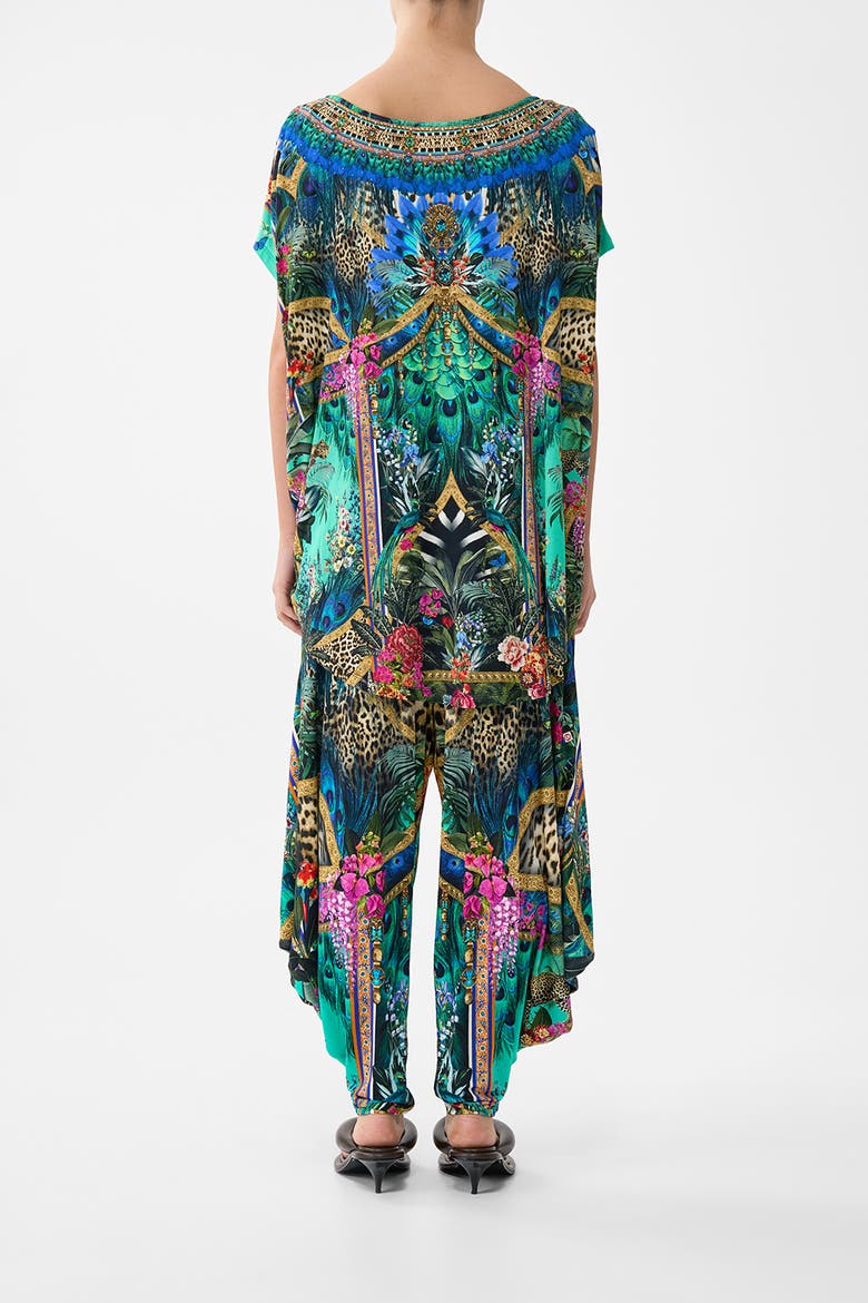 Jersey Drape Pant With Pocket, Alternate, color, Animal Alchemy