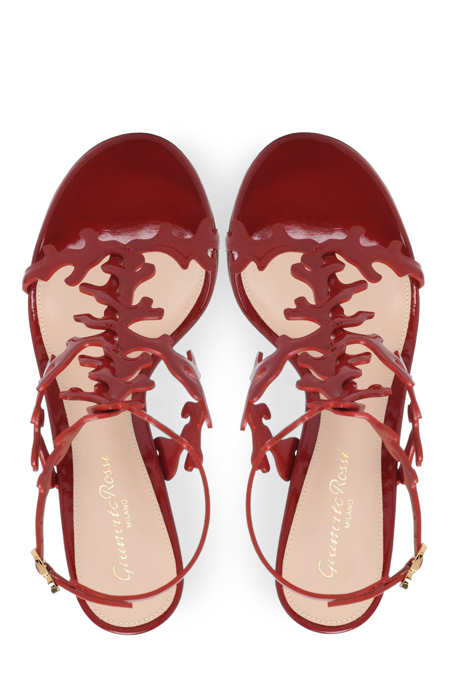 Ocean Sandal, Alternate, color, RED NAPPA