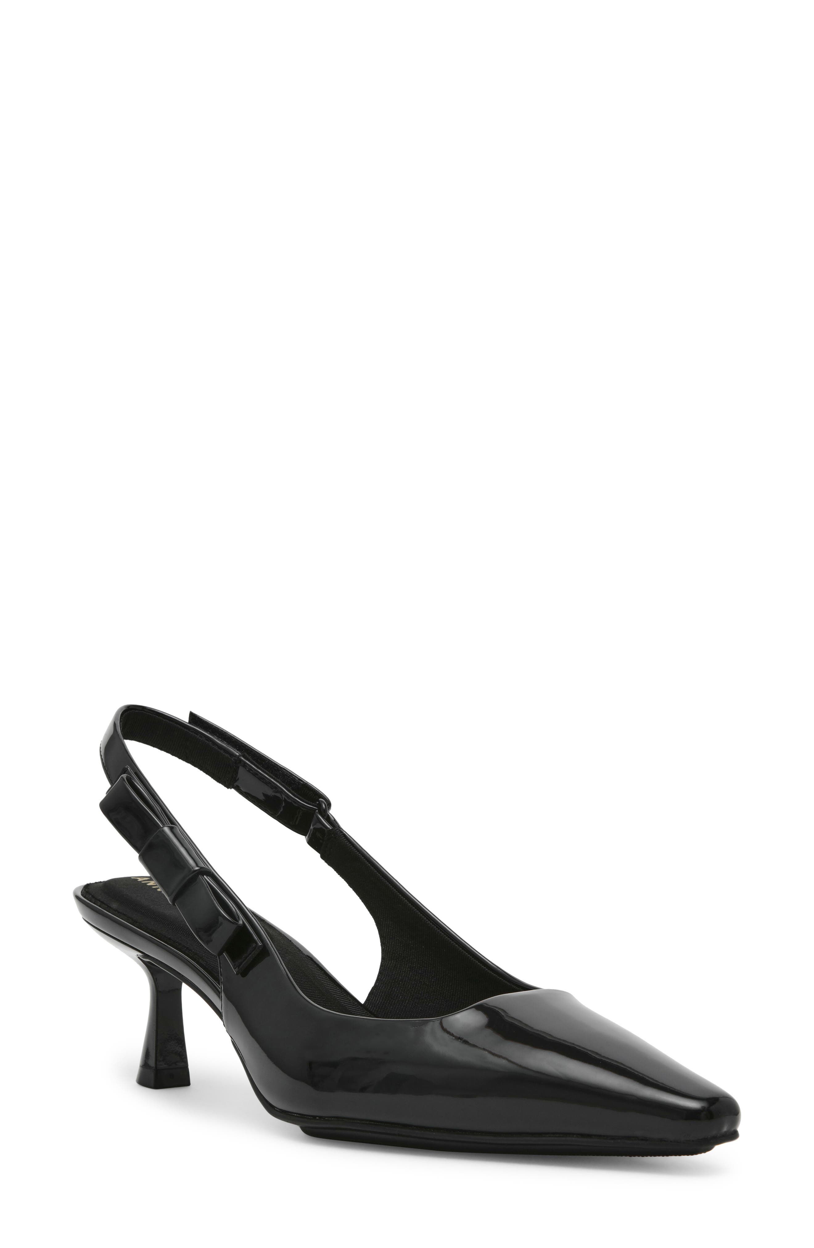 Anne Klein Carmel Pointed Toe Slingback Pump, Main, color, 