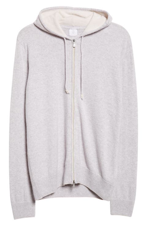 Men's 100% Cashmere Zip Up Hoodies | Nordstrom