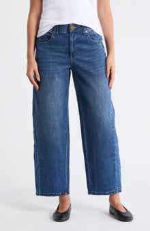 Democracy 'Ab'solution High Waist Ankle Barrel Leg Jeans