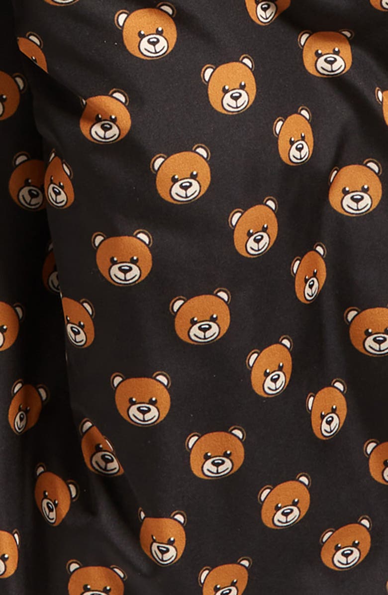 Moschino Bear Puffer Scarf, Alternate, color, 