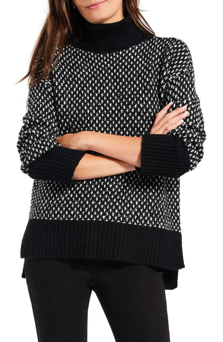 NIC+ZOE Cozy Spot Turtleneck Sweater, Alternate, color,