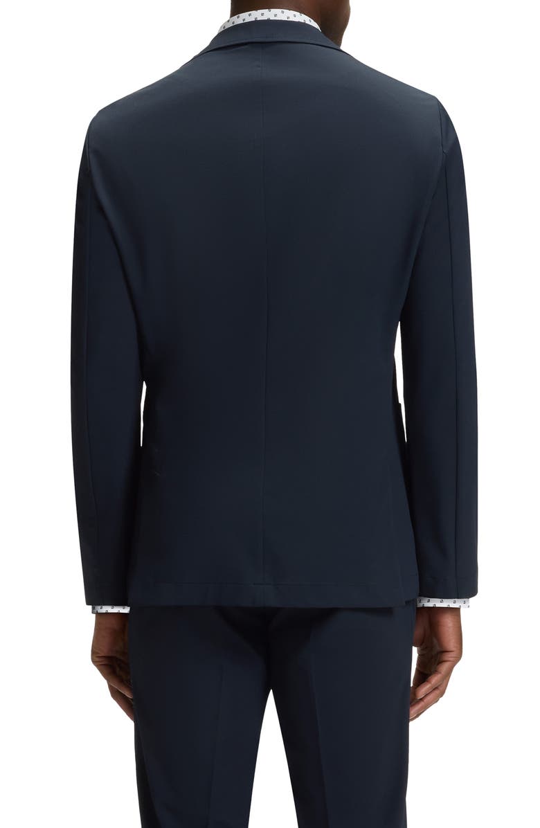 BOSS Hanry Slim Fit Stretch Twill Sport Coat, Alternate, color, Dark Blue
