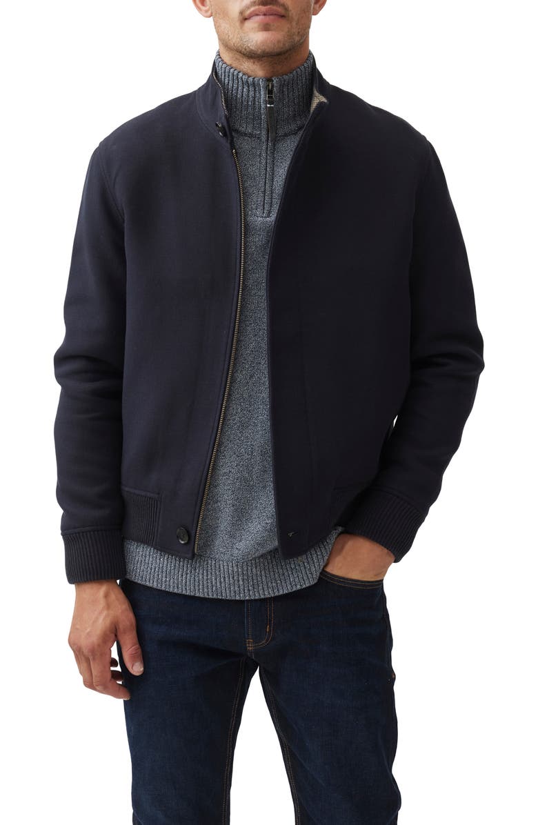 Rodd & Gunn Dellwood Cotton Zip-Up Bomber Jacket, Main, color, 