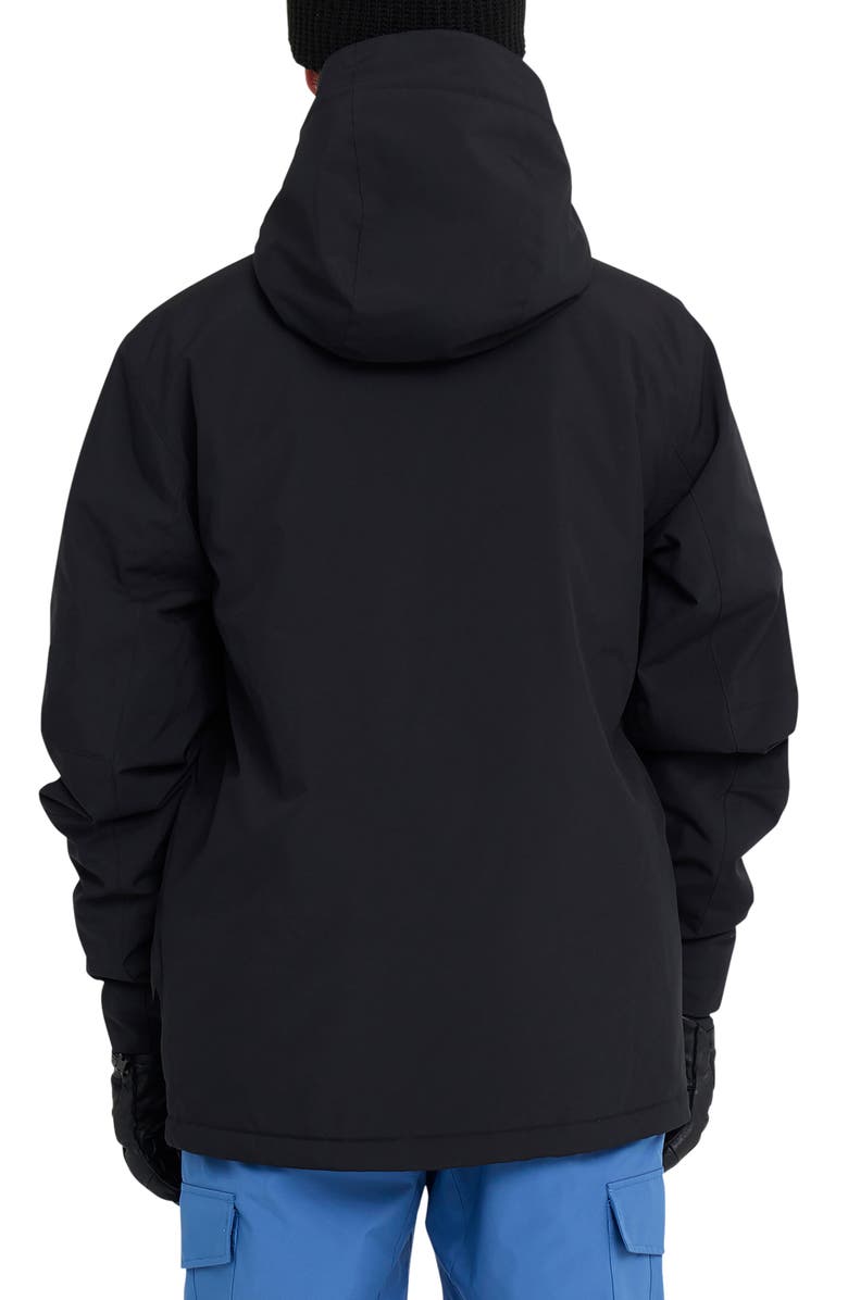 Quiksilver Mission Water Resistant WarmFlight<sup>®</sup> Insulated Jacket, Alternate, color, Black