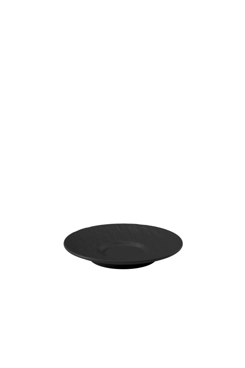 Manufacture Rock Espresso Cup Saucer, Main, color, black