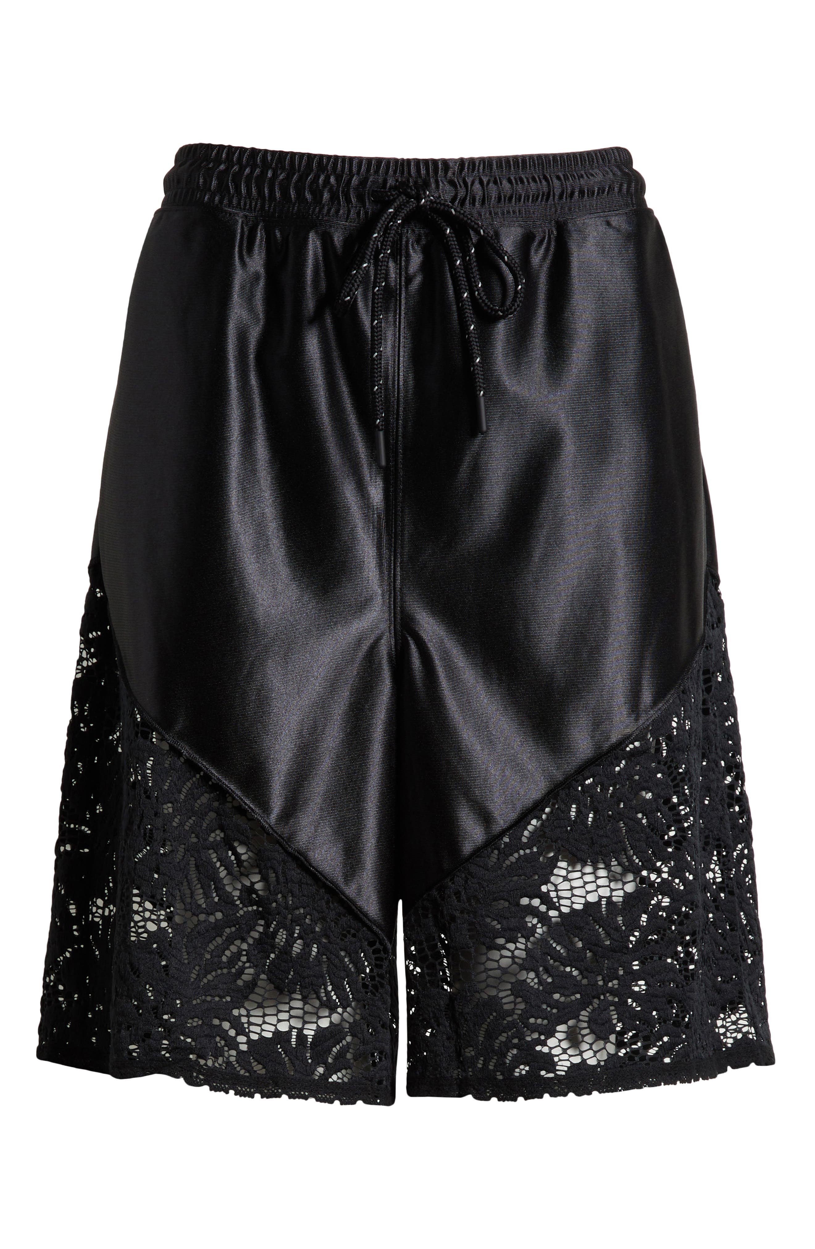 FP Movement Roster Tie Waist Lace Trim Shorts (Women) | Nordstrom