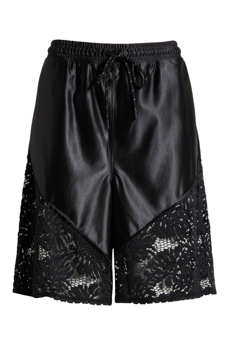 FP Movement Roster Tie Waist Lace Trim Shorts (Women) | Nordstrom