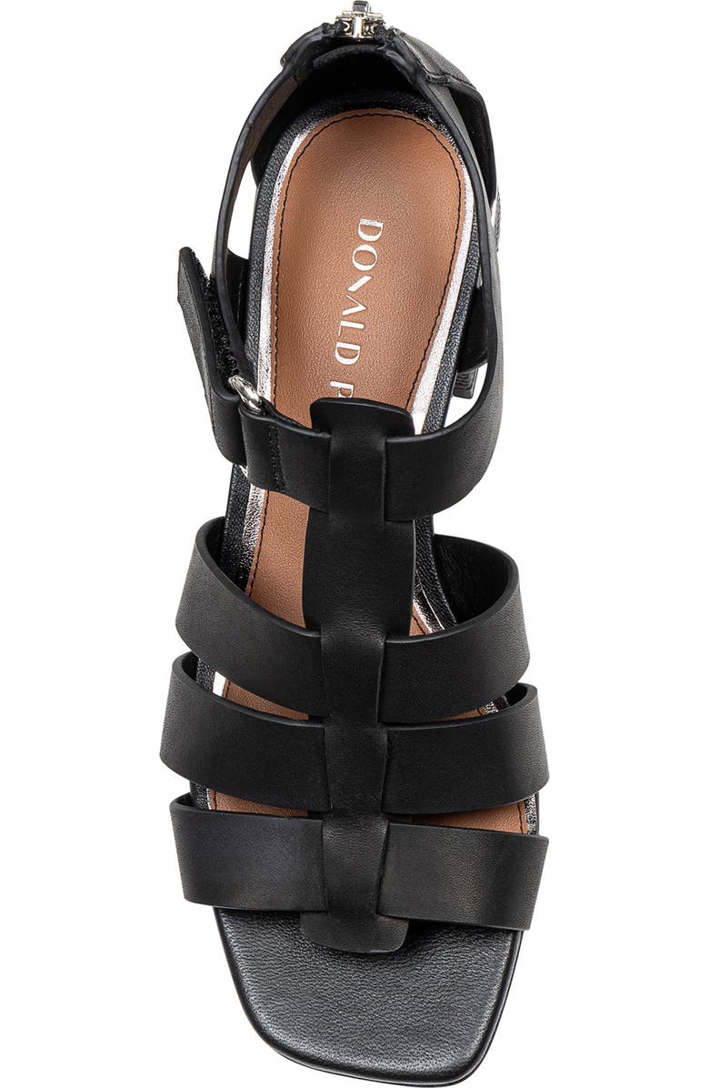 Donald Pliner Falesia Block Heel Fisherman Sandal, Alternate, color, Black