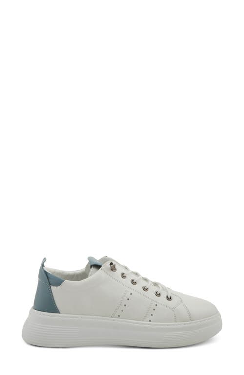 Spring Step France Sneaker In Blue Multi