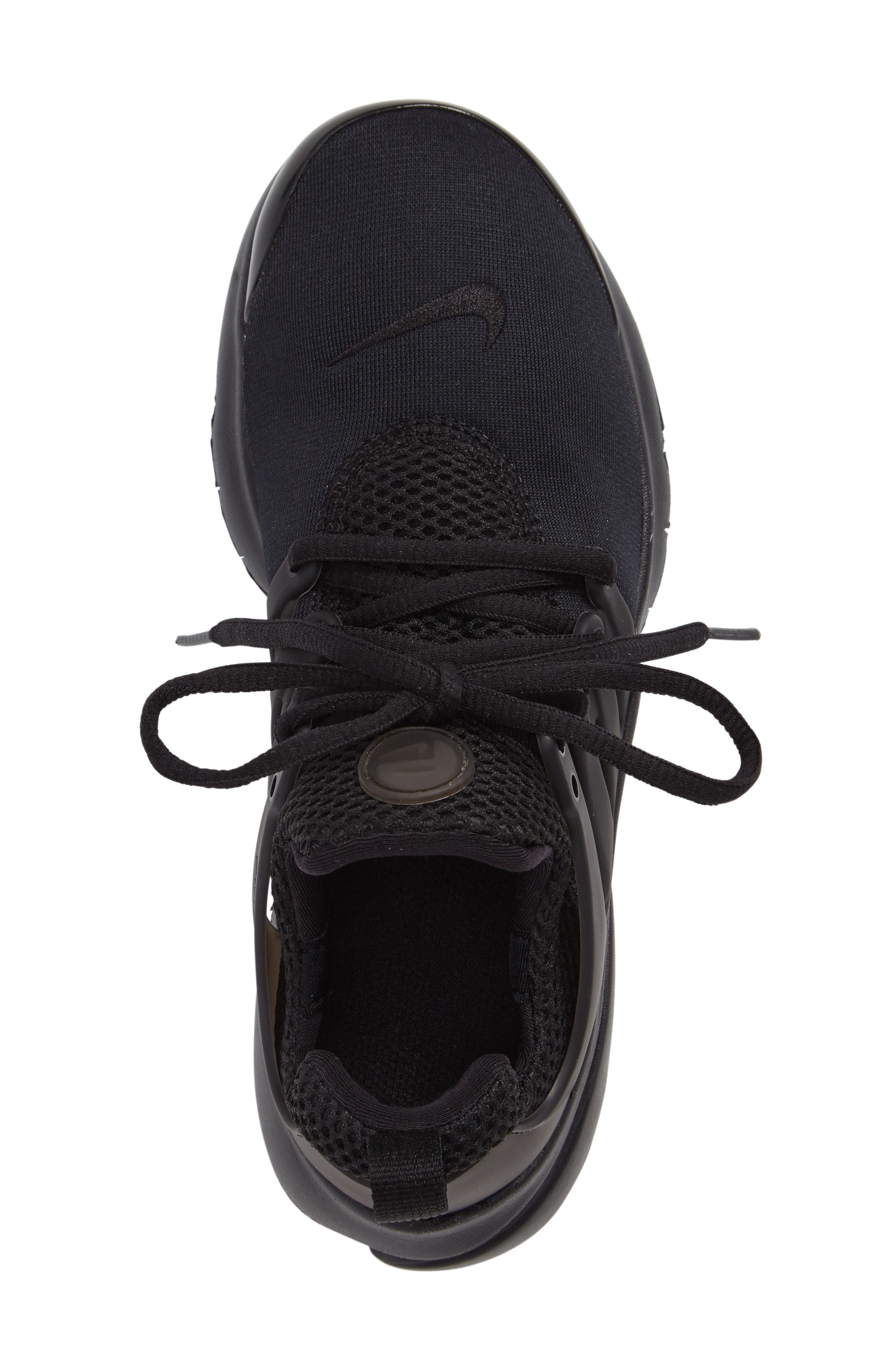 Air Presto Sneaker, Alternate, color, BLACK/ BLACK