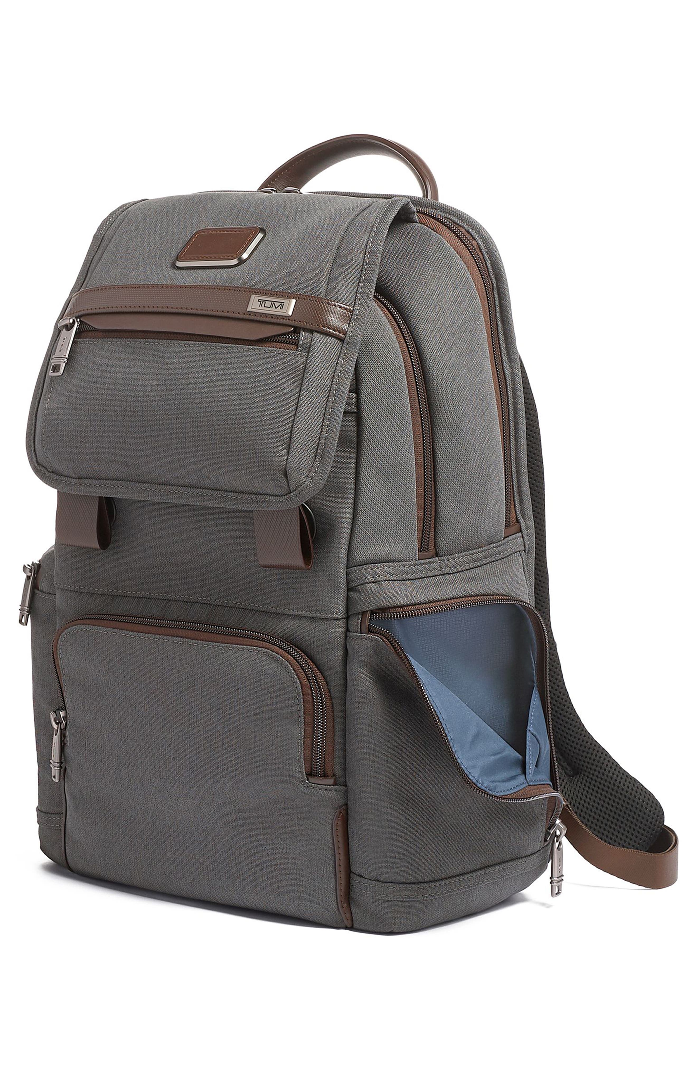 TUMI Alpha 3 Flap Backpack, Alternate, color, 