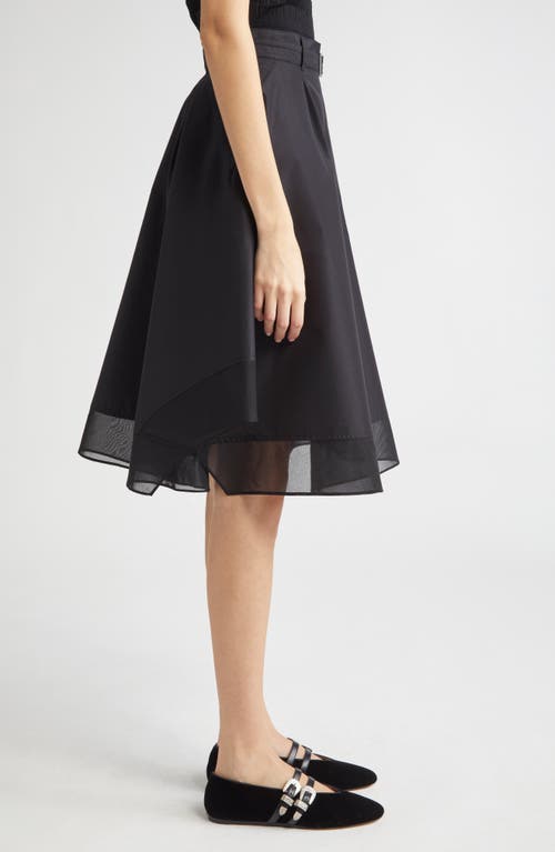 3.1 Phillip Lim Belted A-line Chiffon Skirt