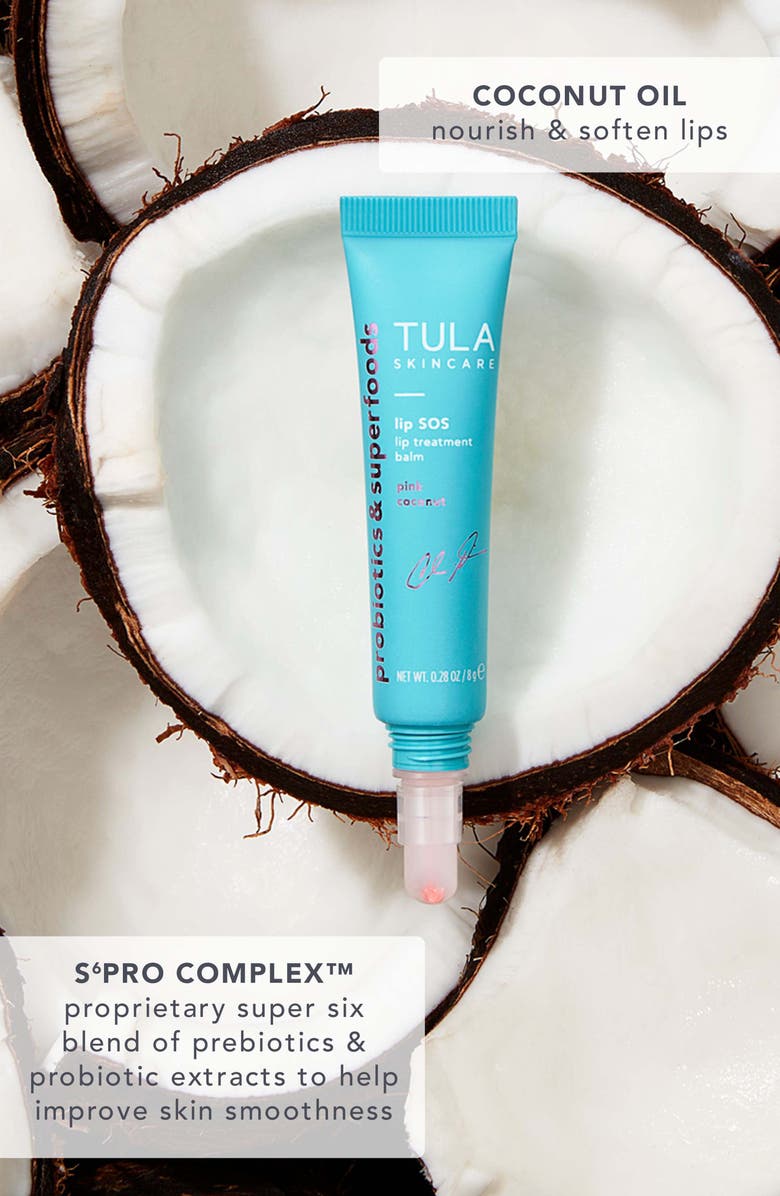 TULA Skincare x Christina Milian Lip SOS Lip Treatment Balm, Alternate, color, 