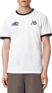AllSaints Blighty Ringer Graphic T-Shirt