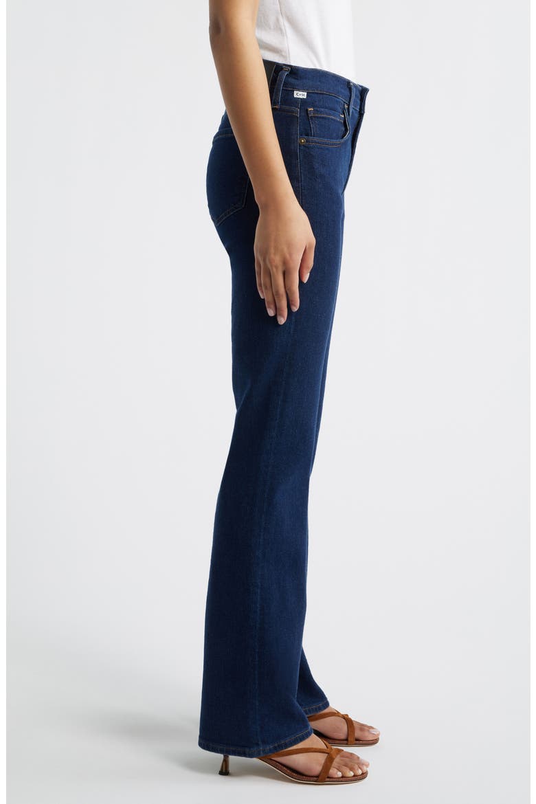 Genova Low Rise Bootcut Jeans, Alternate, color, DARK INDIGO
