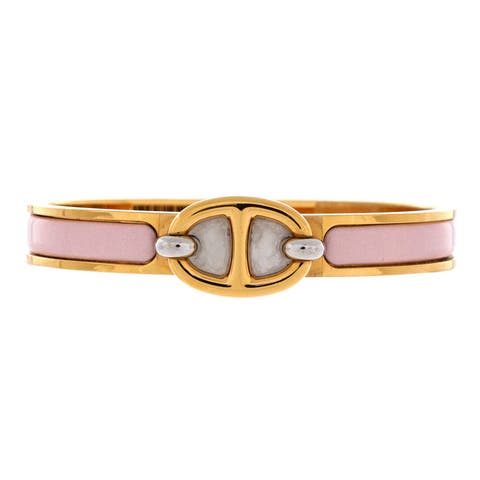 Mini Clic Chaine d'Ancre Bracelet Metal and Enamel