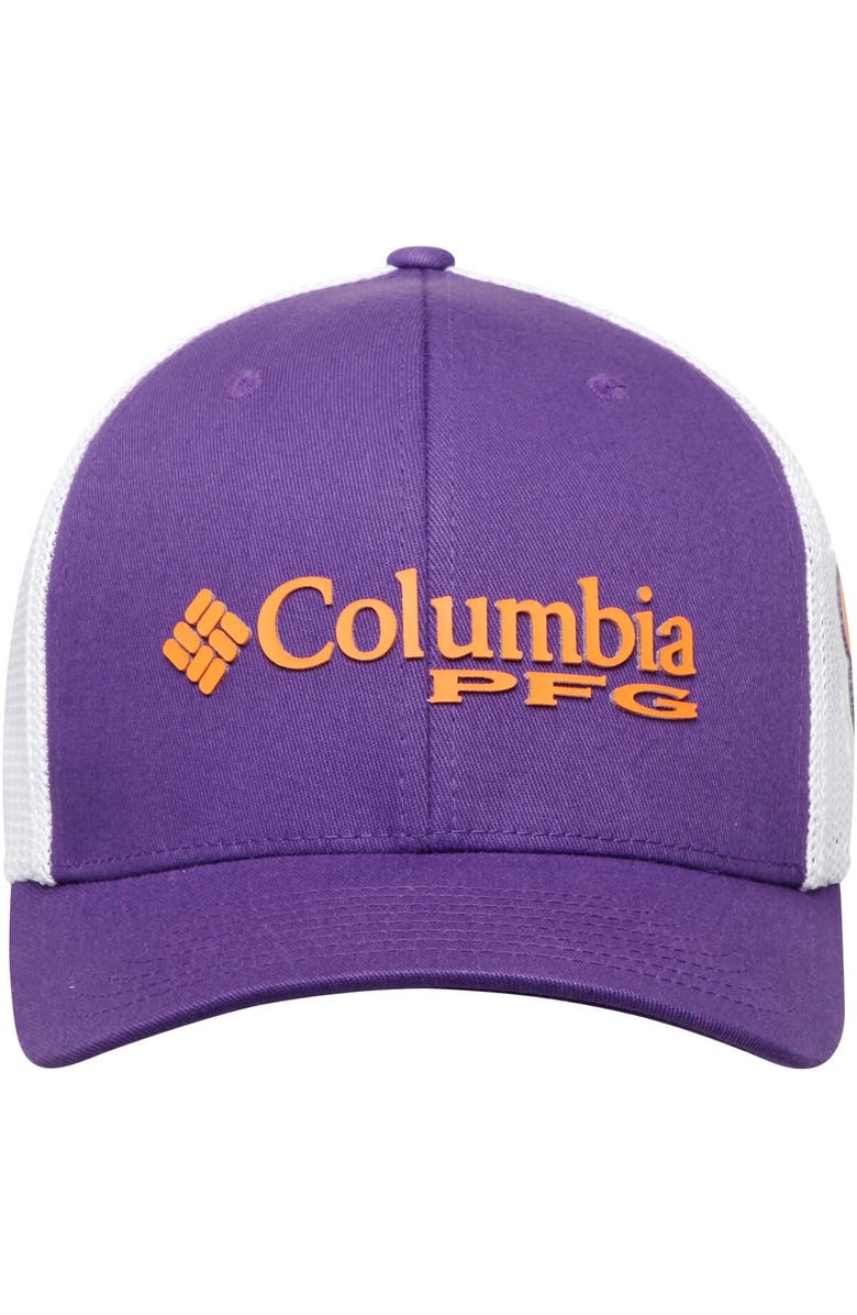 Columbia Men's Columbia Purple Clemson Tigers Collegiate PFG Flex Hat, Alternate, color, Purple