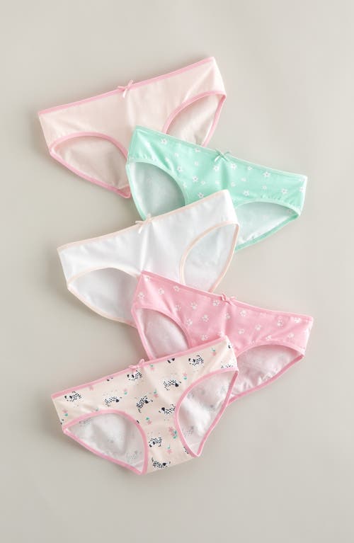 Nordstrom Kids' Assorted 5-pack Hipster Briefs In Multi