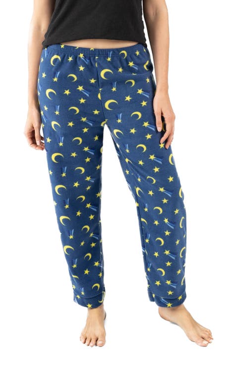 Women
s Fleece Printed Holiday Pajama Pants