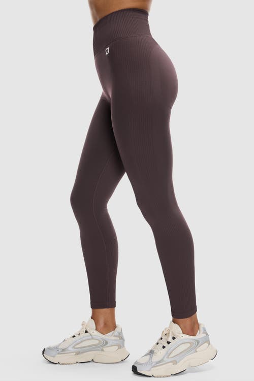 Peloton Seamless High Rise Legging In Raisin
