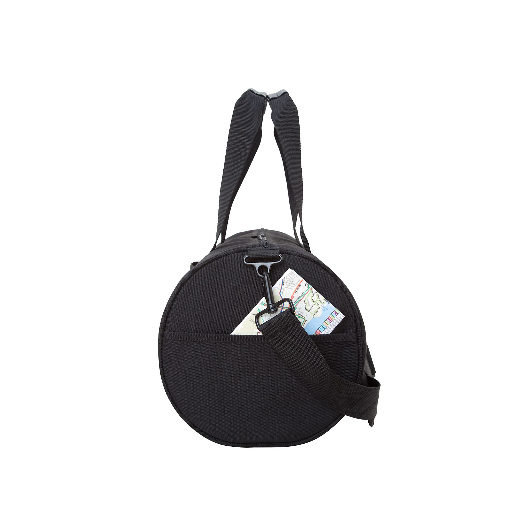 Manhattan Portage Chelsea Drum Bag, Alternate, color, Black