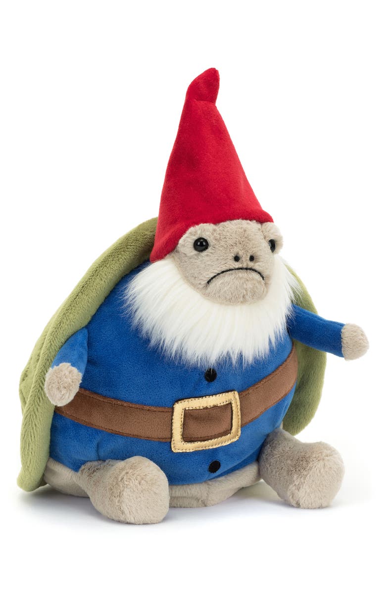 Jellycat Timmy Turtle Garden Gnome Plush Toy, Main, color,