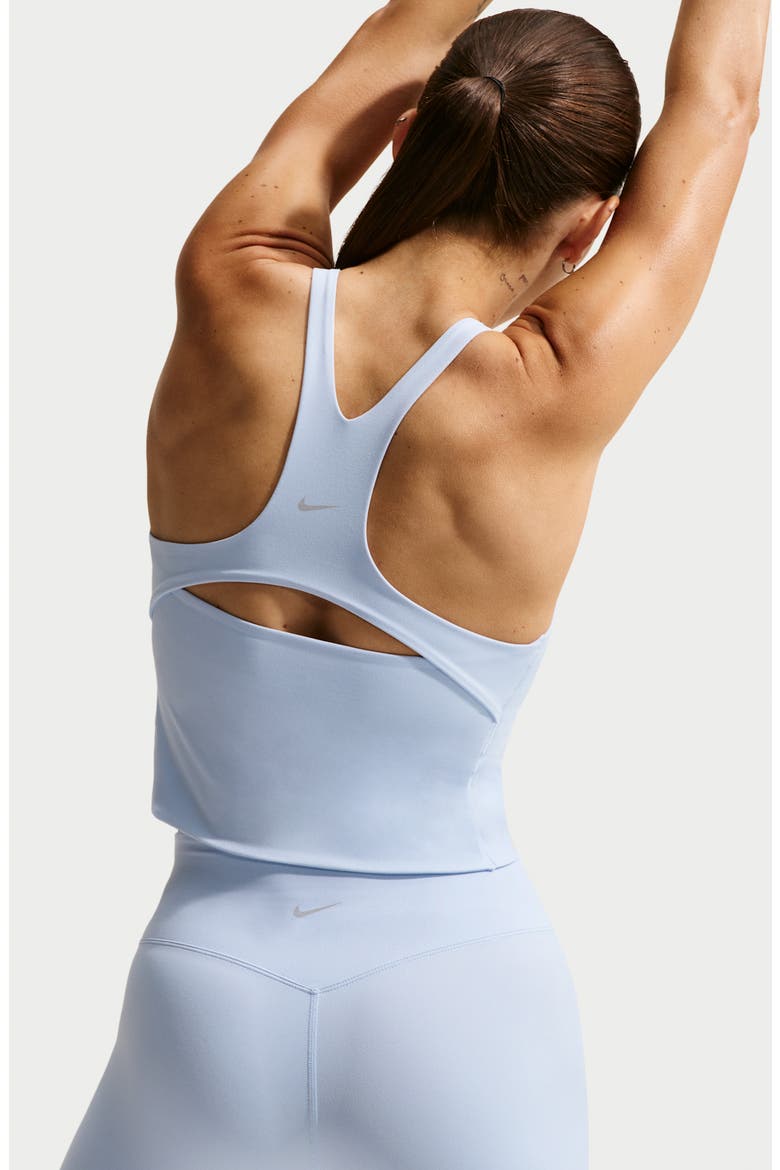 Zenvy Longline Sports Bra, Alternate, color, HYDROGEN BLUE/ COOL GREY