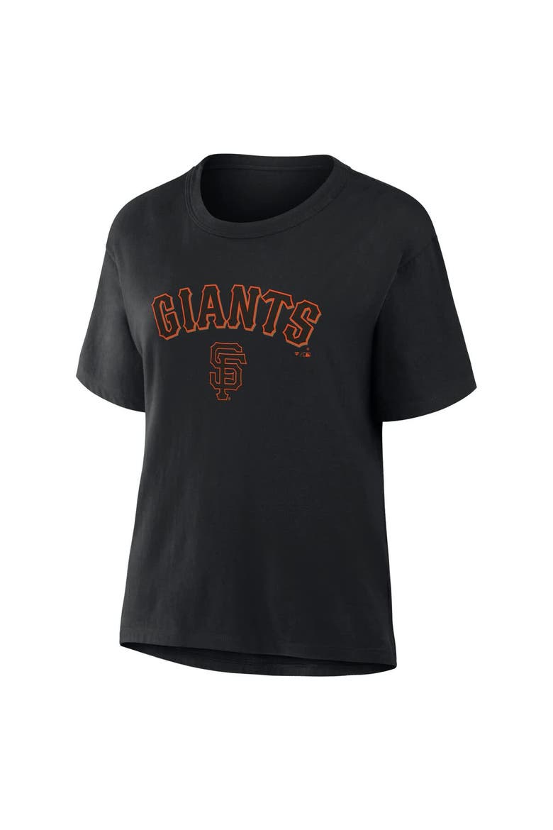 Women's Fanatics Black San Francisco Giants Lockup Legacy T-Shirt, Alternate, color, Black